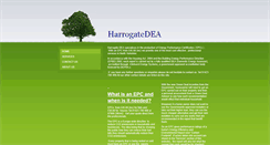 Desktop Screenshot of harrogatedea.com