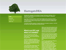 Tablet Screenshot of harrogatedea.com